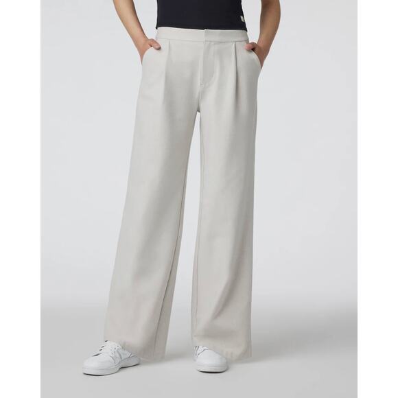Vuori Pants - Vuori Elevation Trouser in Ecru Heather Size L Style VW4089